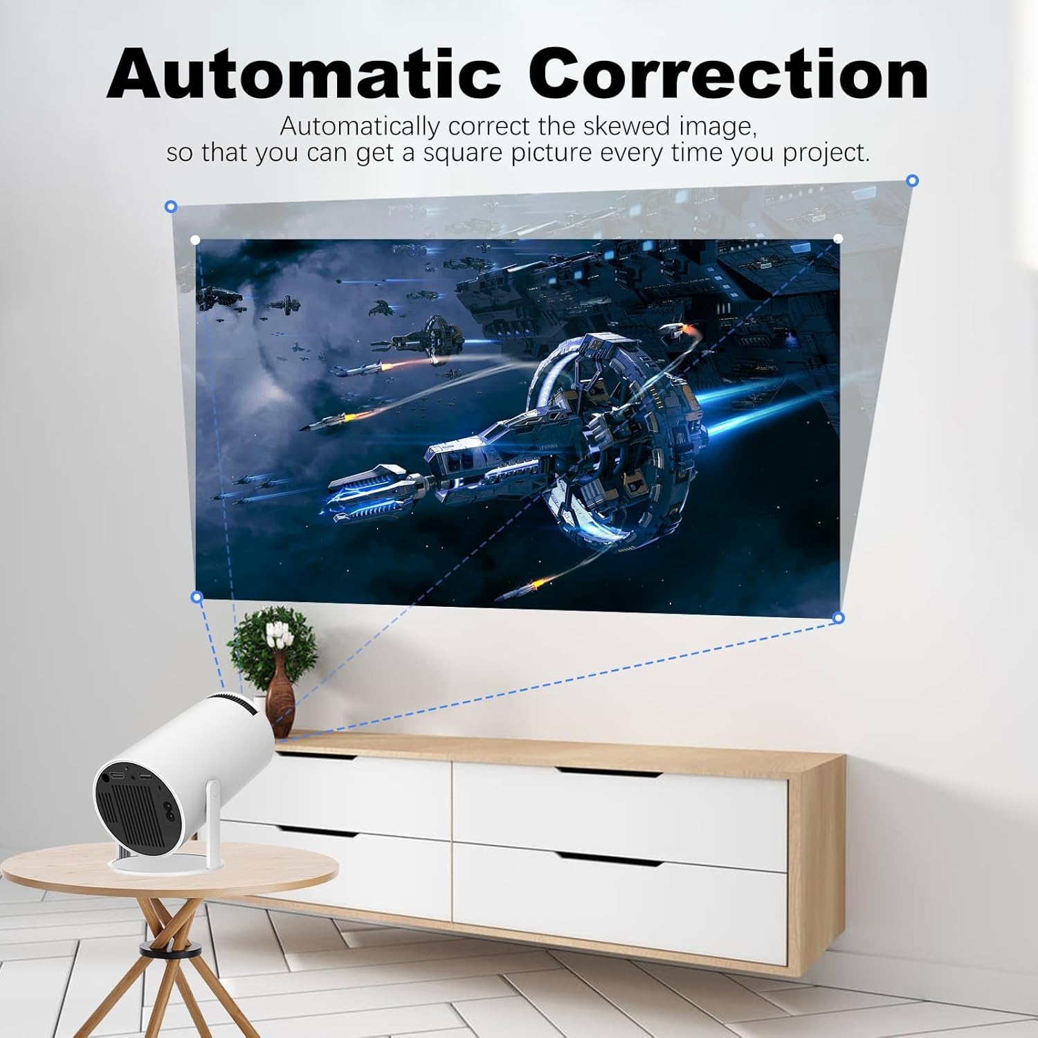 Grabio™ Smart 4K Projector